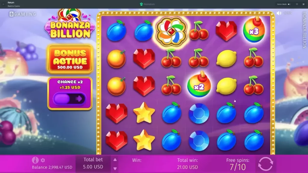 Bonanza Billion играть на демо